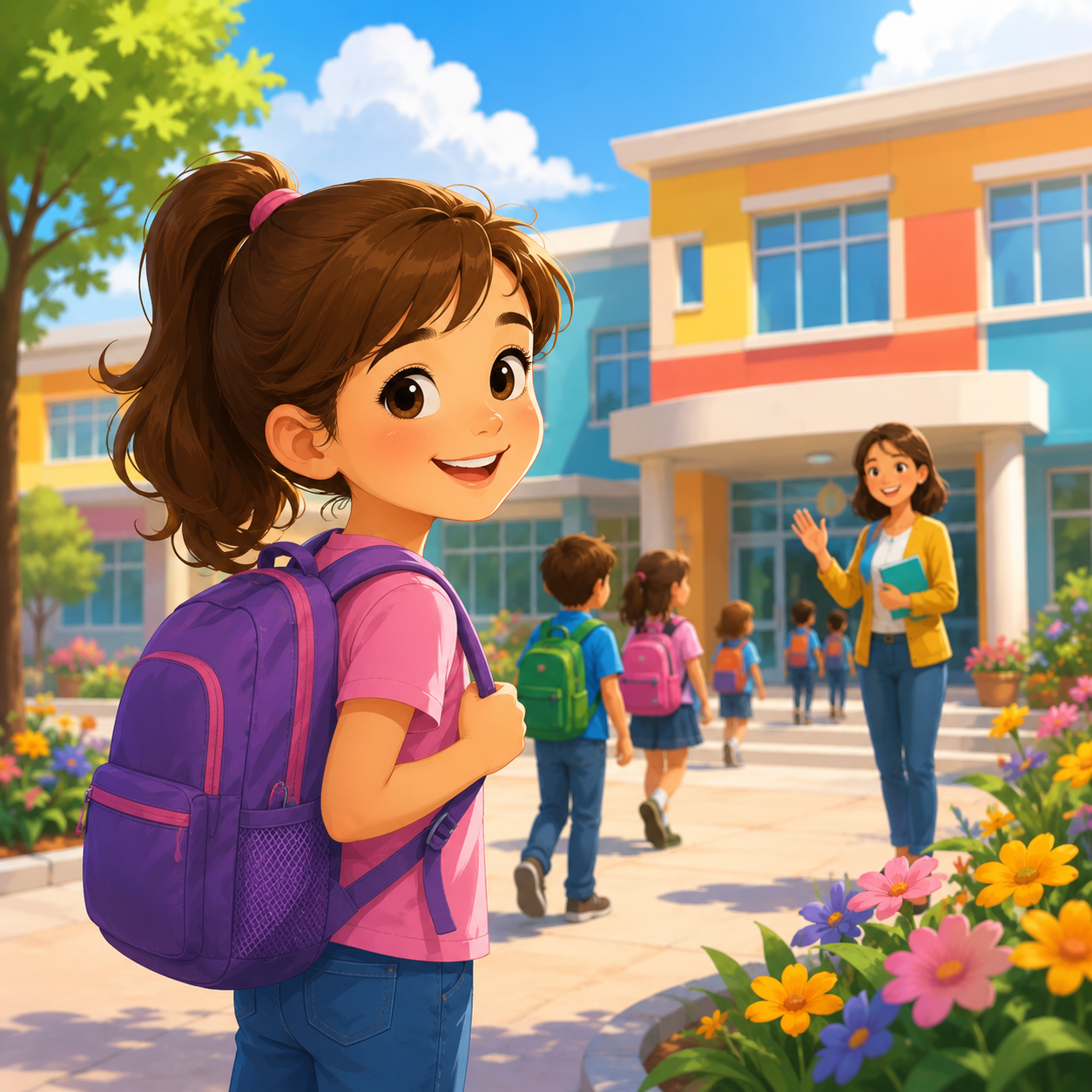 My First Day at School